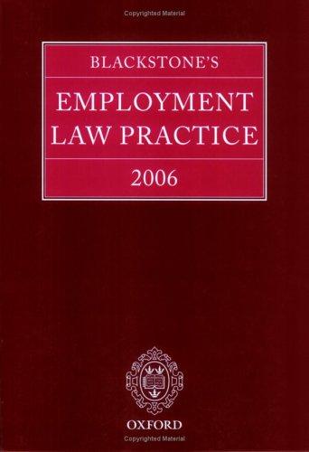 Blackstone's employment law practice 2006