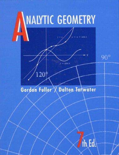 Analytic geometry