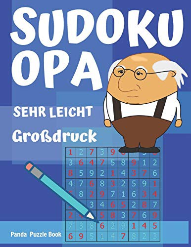Sudoku Opa - Sehr Leicht - großdruck