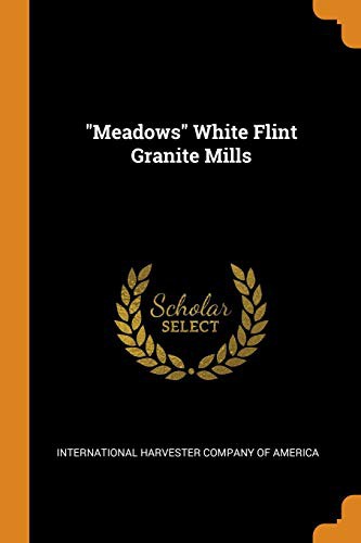 "Meadows" White Flint Granite Mills