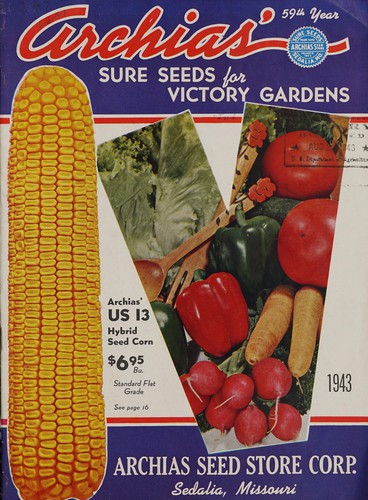 Archias' sure seeds for victory gardens