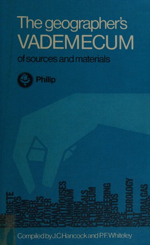 The geographer's vademecum of sources and materials