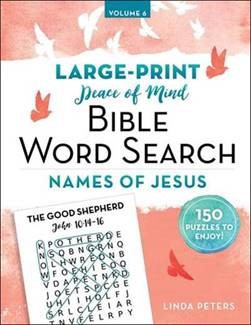 BIBLE WORD SEARCH NAMES OF JESUS LARGE PRINT