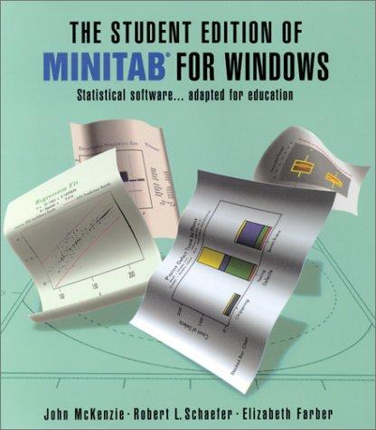 The Student Edition of Minitab for Windows
