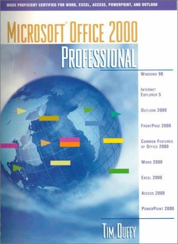 Microsoft Office 2000 Professional Certified Edition:
