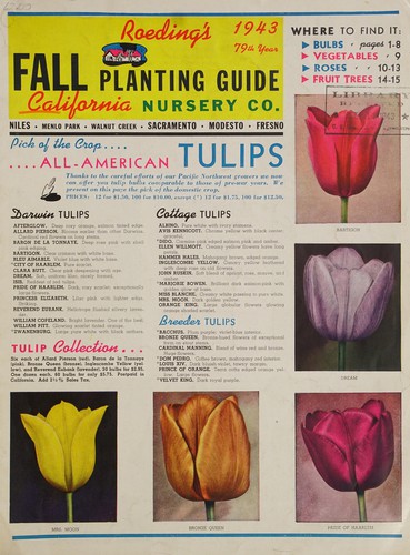 Roeding's 1943 fall planting guide, 79th year