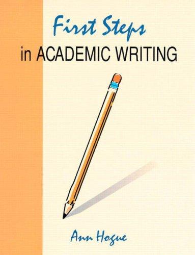 First steps in academic writing
