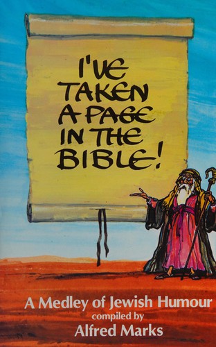 I'Ve Taken a Page in the Bible