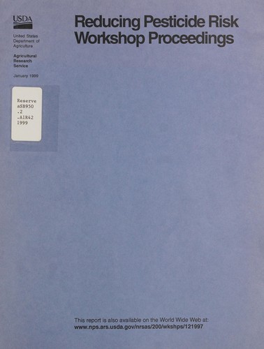 Reducing pesticide risk