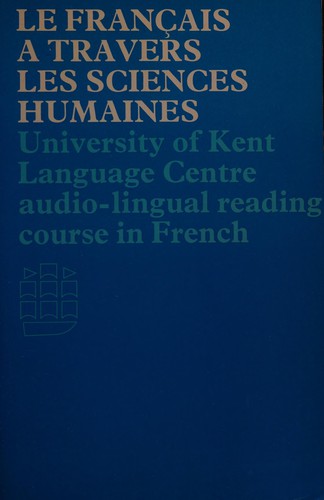 Le Francais a travers les sciences humaines