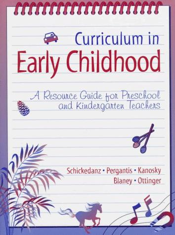 Curriculum in early childhood