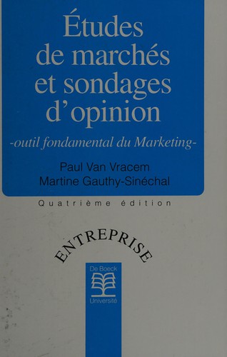 Études de marchés et sondages d'opinion