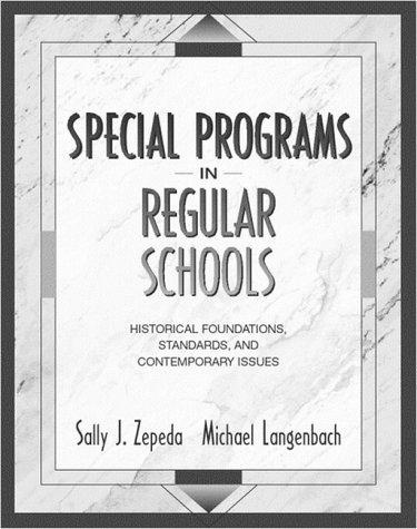 Special programs in regular schools