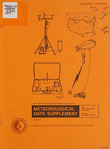 Meteorological data supplement