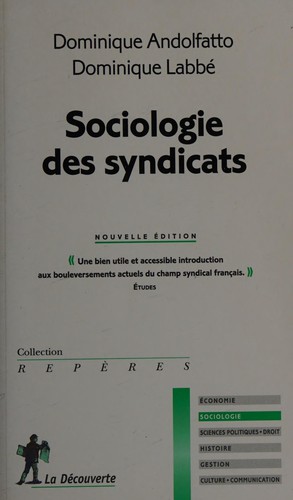 Sociologie des syndicats