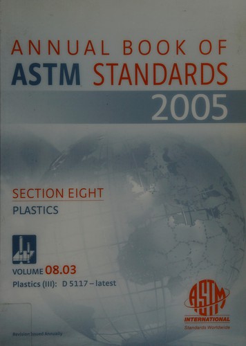 Annual book of ASTM standards