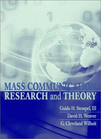 Mass communication research and theory