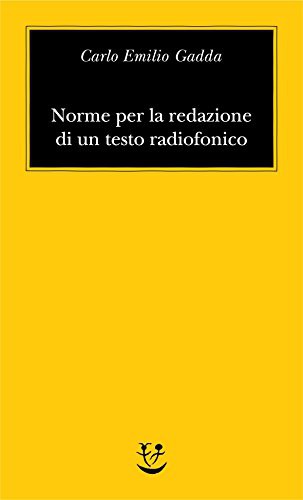 Norme per la redazione di un testo radiofonico