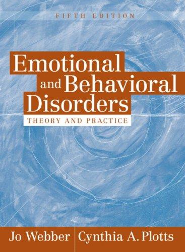 Emotional and behavioral disorders