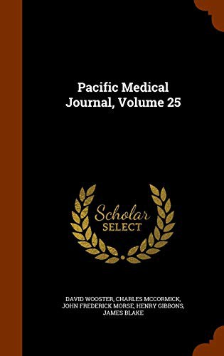 Pacific Medical Journal, Volume 25