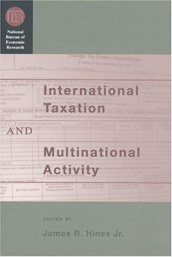International Taxation and Multinational Activity