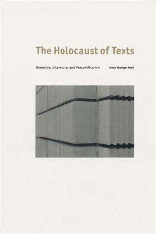 The holocaust of texts