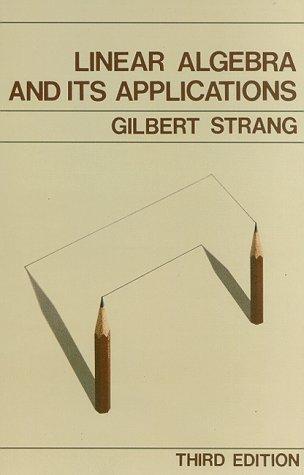 Linear algebra and its applications