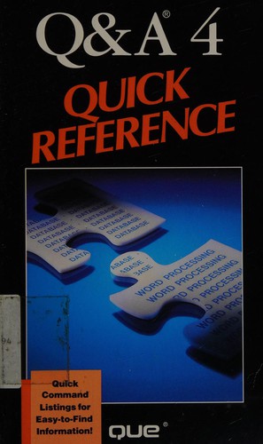Q and A 4 Quick Reference