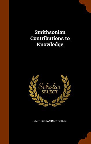 Smithsonian Contributions to Knowledge
