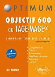 Objectif 600 aux Tage-Mage®. Savoir-faire, techniques et astuces. 2e édition