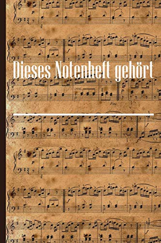 Dieses Notenheft gehört