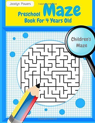 Preschool Maze Book For 4 Years Old