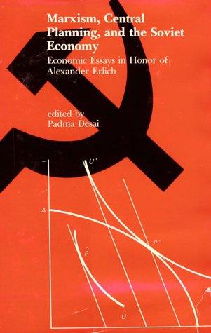 Marxism, Central Planning, and the Soviet Economy