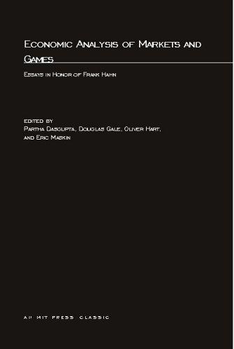 Economic Analysis of Markets and Games