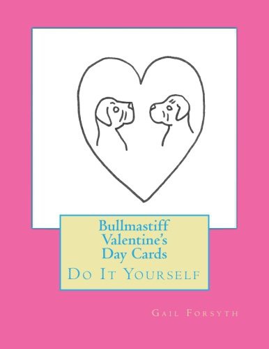 Bullmastiff Valentine's Day Cards
