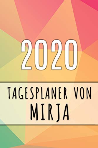 2020 Tagesplaner von Mirja