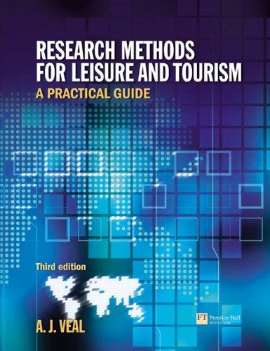 Research methods for leisure and tourism