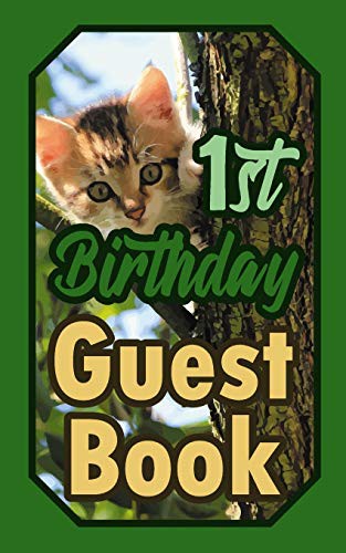 1st Birthday Guest Book