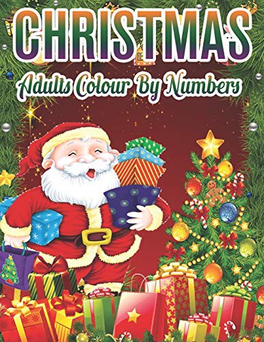 Christmas Adults Colour by Numbers