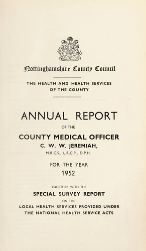 [Report 1952]
