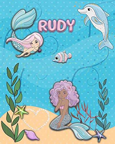 Handwriting Practice 120 Page Mermaid Pals Book Rudy