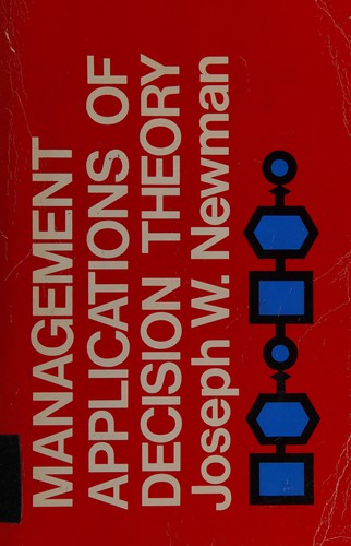 Management applications of decision theory