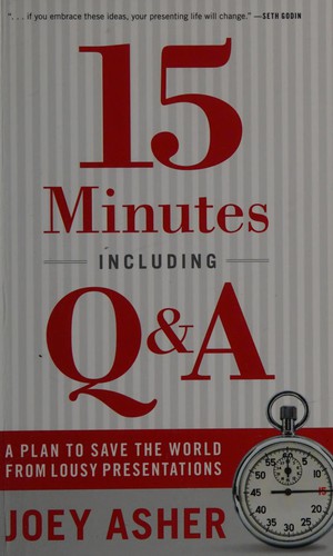 15 minutes including Q & A
