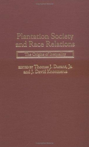 Plantation society and race relations
