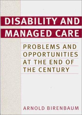 Disability and Managed Care