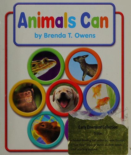 Animals can (Little readers for guided reading)