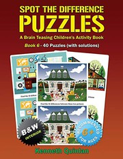 Spot the Difference Puzzles - Book 6