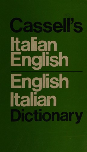Cassell's Italian-English, English-Italian dictionary