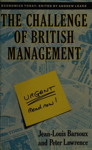 The challenge of British management