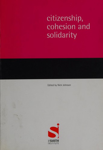 Citizenship, cohesion and solidarity